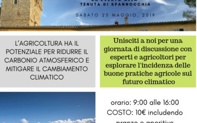 L’agricoltura e il Cambiamento Climatico, un evento a Spannocchia 25 maggio 2019